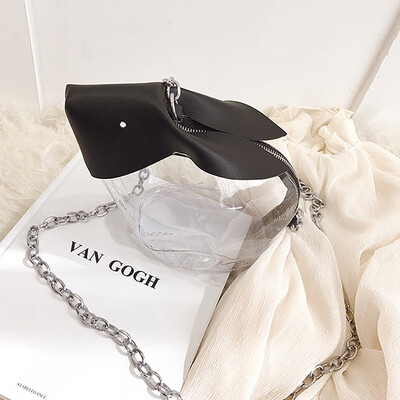 

Tailored Women New Fashion Chain Transparent Rabbit Bag Crossbody Messenger Shoulder Bag