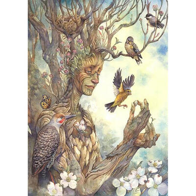 

5D DIY Full Drill Diamond Painting Tree Man Cross Stitch Embroidery Kit