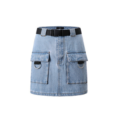

Eternal charm Denim skirt female versa fashion trend 8041