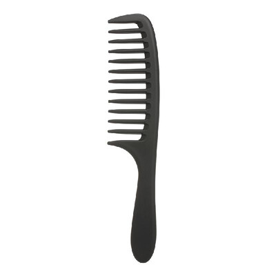 

Wide Tooth Comb Detangling Hair Wide Comb Round Teeth Hair Comb Carbon Antistatic Comb