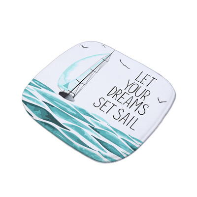

Toponeto Printed Cotton Seat Pad Outdoor Dining Room Garden Kitchen Chair Cushion