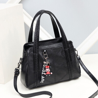 

2019 spring new bag female Europe&America big bag elegant fashion handbags slung shoulder bag
