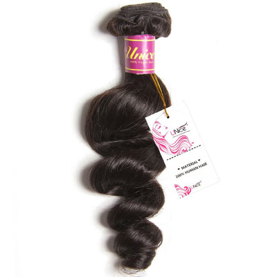 

UNice Brazilian Hair Bundles Loose Wave Human Hair Extensions