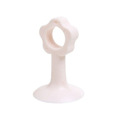 

Toponeto Silicone Decor Door Stop Doorknob Back Wall Protector Crash Pad Beige