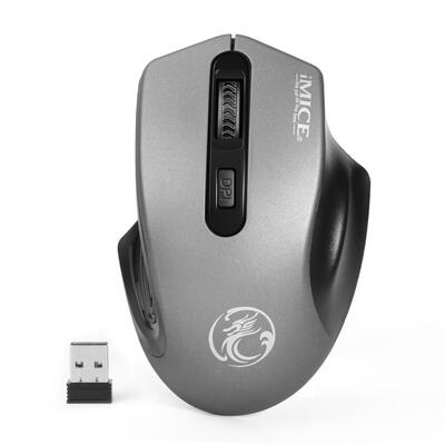 

iMICE E1800 24GHz Wireless Mouse 1600DPI Adjustable Mini Optical Mouse