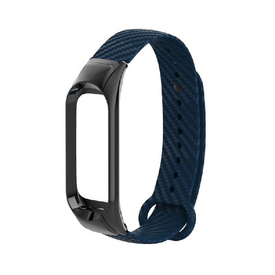 

Replacement Wrist Strap for Xiao-Mi Band 34 Universal Carbon Fiber Wrist Straps Purple