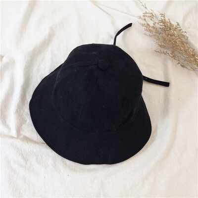

Korean version of bow-tie fishermans hat sunshade leisure Baitao Japanese duck tongue students fold sunscreen hat Female Summer