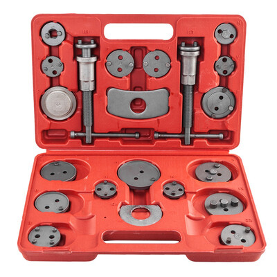 

Ktaxon 21pcsset Universal Disc Brake Caliper & Rotors Piston Kit Auto Wind Back Hand Tool for Brake Pad Repalcement