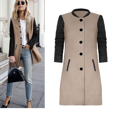 

Roseonmyhand Womens Casual Long Sleeve Cardigan Jacket Lady Coat Jumper Knitwear