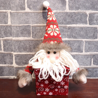 

Tailored Merry Christmas Children Santa Claus Snowman Elk Candy Packaging Candy Box