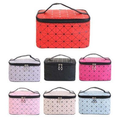 

Portable Large Magic Travel Pouch Cosmetic Zipper Bag Makeup Storage Bag