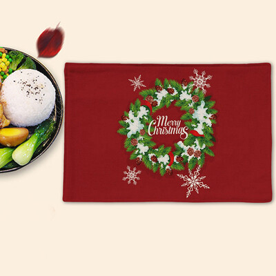 

〖Follure〗Christmas Ddecorations Restaurant Hotel Creative Household Goods Table Mat