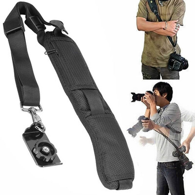 

Single Shoulder Sling Belt Strap for Digital SLR Camera Quick Rapid