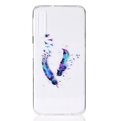 

Feather Painting Phone Case for Samsung Galaxy A7 2018