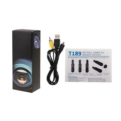 

T189 Mini Camera Full HD 1080P Secret Camera Wearable Small Pen Camera Mini DVR Digital Mini DV Camera Espia Support 32G