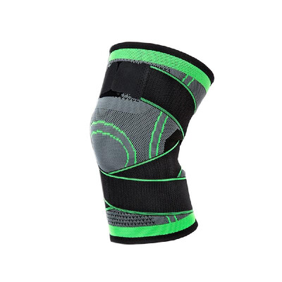 

1PC Knee Support Professional Protectives Sports Knee Pad Breathable Bandage Orangegrey
