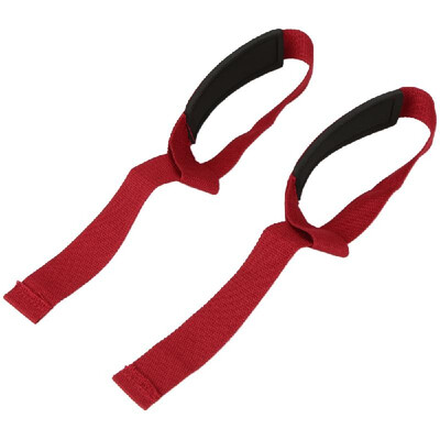 

Weight Lifting Straps Padded Wrist Support Wrap for Power Lifting Bodybuilding Gym Workout Training