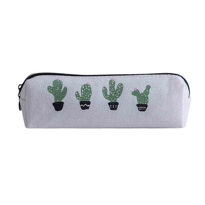 

Toponeto Travel Cactus School Student Animal Wash Organizer Storage Cartoon Pencil Case