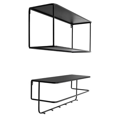 

Three-layer 6 Hooks Towel Racks for Bathroom Wall Mount