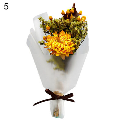 

1 Bouquet Lovely Mini Natural Dried Flower Home Wedding Decoration Photo Props