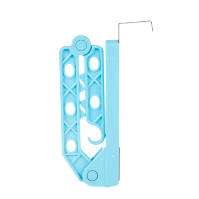 

〖Follure〗Home Foldable Clothes Hanger Drying Rack Bathroom Plastic Organizer