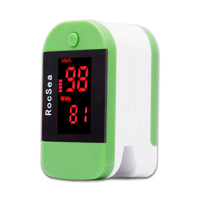 

Medical Digital Fingertip pulse Oximeter Blood Oxygen Saturation Meter Finger Monitor CE Portable