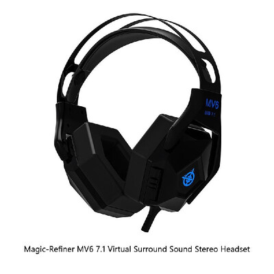 

Magic-Refiner MV6 71 Virtual Surround Sound Stereo Headset Wired Headphones Gaming Earphones for Computer PC