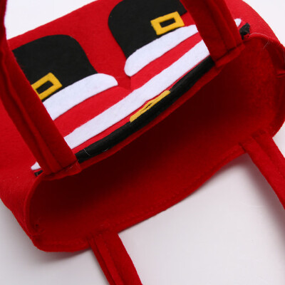 

Gobestart Christmas Candy Bag Santa Claus Snowmen Gift Bag Children Storage Bag