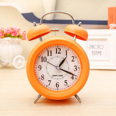 

Greensen Mechanical Alarm Clock with Colorful Light Manual Wind Up Double Twin Bell Clock