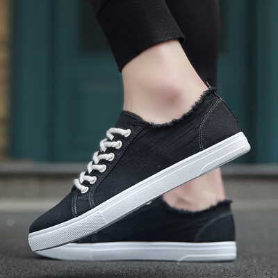 

Small white board shoes in autumn thin breathable old Beijing cloth shoes white tide shoes in summer