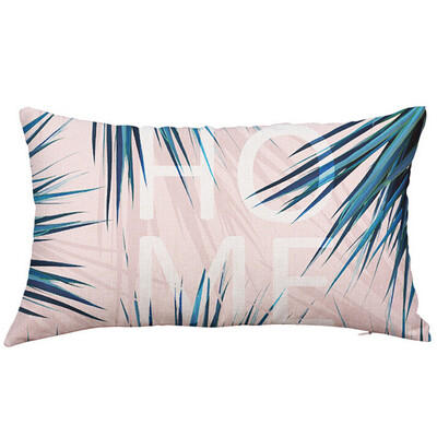 

〖Follure〗Rectangle Cushion Cover Silk Throw Pillow Case Pillowcase