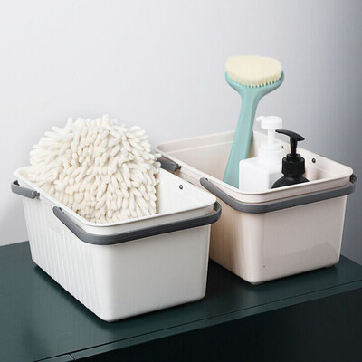 

〖Follure〗Plastic Hand Bath Shower Basket Kitchen Storage Basket Storage Basket