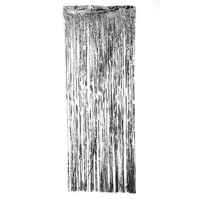 

2M Metallic Foil Fringe Curtain Wedding Backdrop Birthday Party Decor
