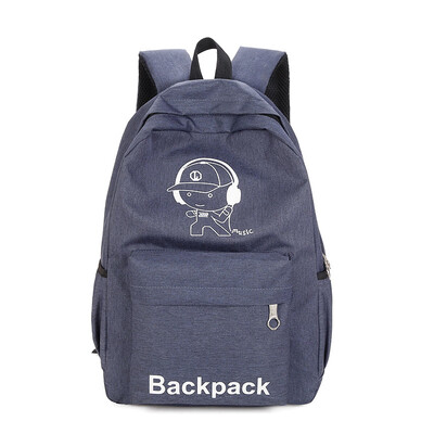 Backpack female Harajuku ulzang outdoor mens club lighting fashion trend campus large-capacity backpack