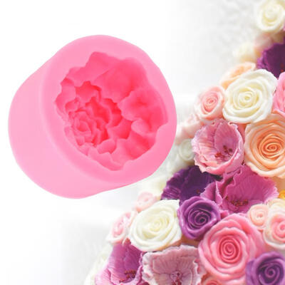 

Greensen Mothers Day Carnation Silicone Mold Fondant Cake Chocolate DIY Baking Mold