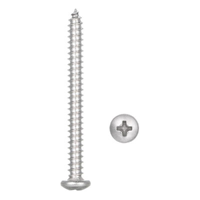 

A2 DIN7981 10 48mm 304 Stainless Steel Screw Countersunk Self Tapping Wood Screws 48mm50mm