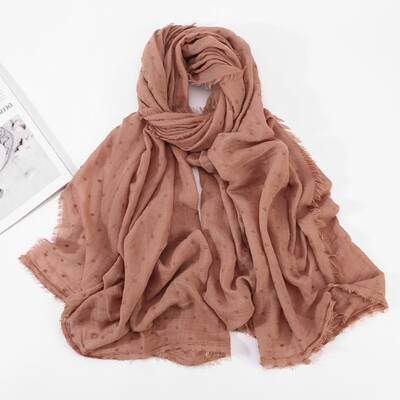 

Gobestart 10Colours Women Solid Fashion Cotton Long Scarf Muslim Hijab Wrap Shawl Headwear