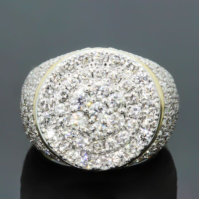 

Out Engagement Ring Women Fashion Wedding Band Full Dazzling Diamond Jewelry Anniversary Gift Daily Accessory