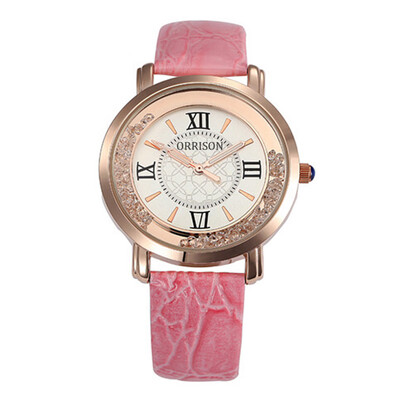 

Womens watch belt quartz watch fashion drill sports students Korean version of simple luminous waterproof