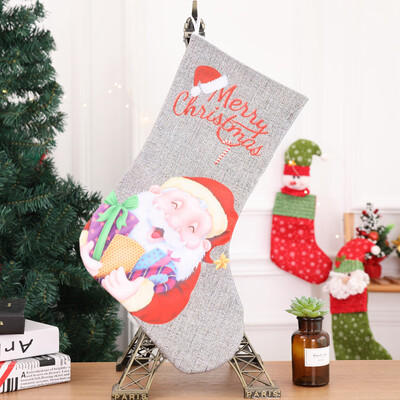 

Siaonvr Merry Christmas Plush Tree Hanging Gift Candy Large Socks Decoration