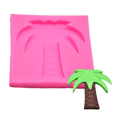 

Silicone Cake Mold DIY Baking Tools Pineapple Watermelon Coconut Tree Turtle Back Leaf Fondant Cake