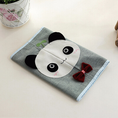 

Toponeto Handmade Cloth Tissue Bag Beautiful Simple Fashion Storage Dustproof Paper Bag