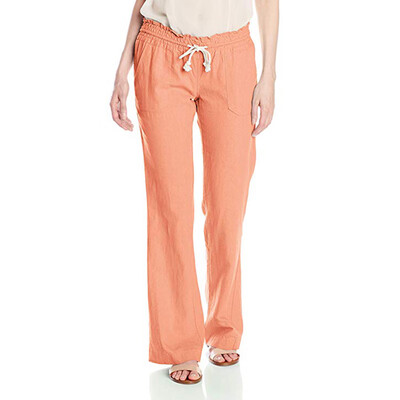 

Womens Summer Trousers Wide Leg Pants Beach Casual Loose High Rise Long Pants