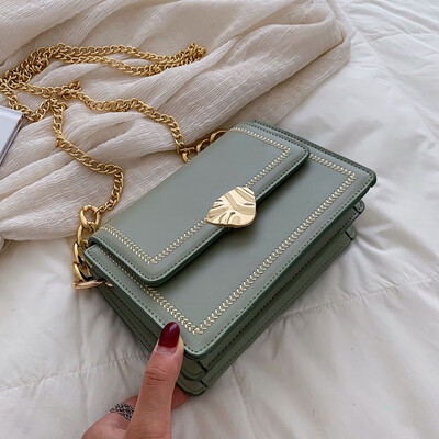 

Summer small fresh womens bag 2019 new texture French small foreign fashion texture slung fashion