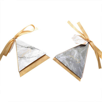 

creative wedding wedding supplies high-grade double of triangle candy box European pink candy box