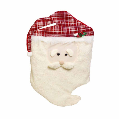 

Gobestart Party Christmas Decoration Santa Claus Table Red Hat Decor Dinner Chair Cover