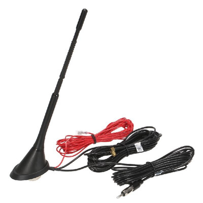 

Universal Car Aerial Antenna Mast DAB Radio Amplifier SMA Male Plug Connector