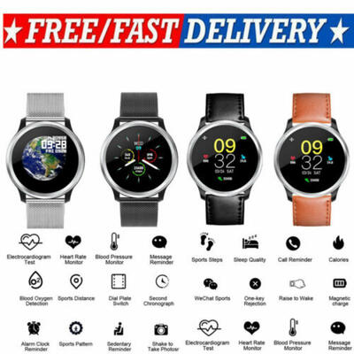 

Sport Smart Watch Bluetooth Oxygen Blood Pressure Heart Rate Monitor iOS Android