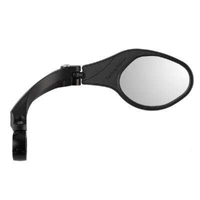 

Hafny Handiness Firmness Adjustable Collapsible Stainless Steel Mirror Mountain Bike Rearview Mirror