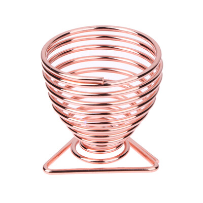 

Rose Gold Makeup Puff Holder Gourd Shape Sponge Brush Egg Stand Bracket